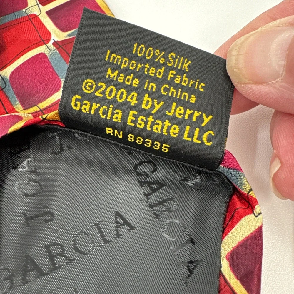 JERRY GARCIA VINTAGE ART IN NECKWEAR SILK New York At Night Y2K NWT